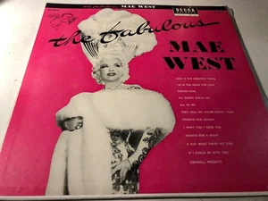 Mae West – The Fabulous Mae West (1956) Vinyl Record Decca DL 9016 - Picture 1 of 3