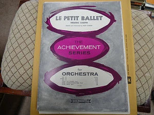 Le Petit Ballet Cholin Gordon 1963 Orquesta Completa Partituras Arreglo - Imagen 1 de 1