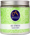 Absolute Aromas De-Stress Epsom Bath Salts 575g - Magnesium Sulphate Infused wi