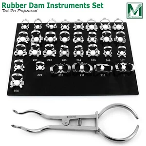 Dental Gummi Dam Klemmen Endodontische Klemme Chirurgische Instrumente Edelstahl Klemme - Bild 1 von 7