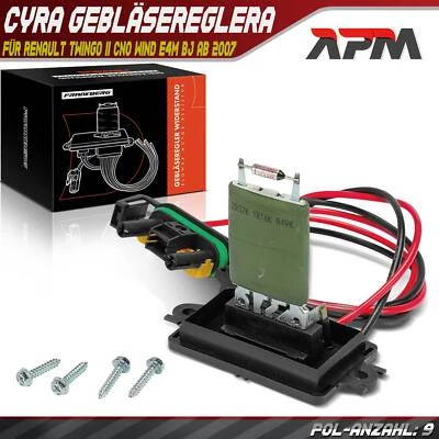 Regler Widerstand Innenraumgebläse für Renault Twingo II CN0 Wind E4M Bj ab 2007 - Bild 1 von 4