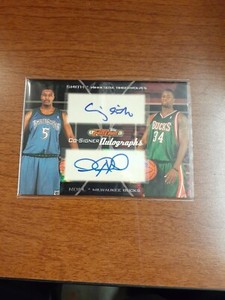 2006-07 Topps Full Court Co-Signers #CS42 Craig Smith David Noel RC Auto