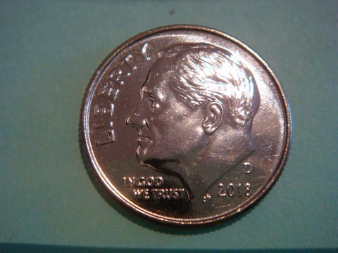 2018 D Roosevelt Dime UNC Gem gorgeous coin Cover
