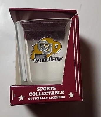 Colorado Buffaloes Great American Products USA Pewter Emblem Shot Glass NEW RARE - Image 1 of 4