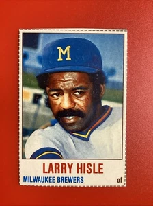 1978 Hostess #13 Larry Hisle Brewers NM/MT 100% Dotted Line Visible - Picture 1 of 2
