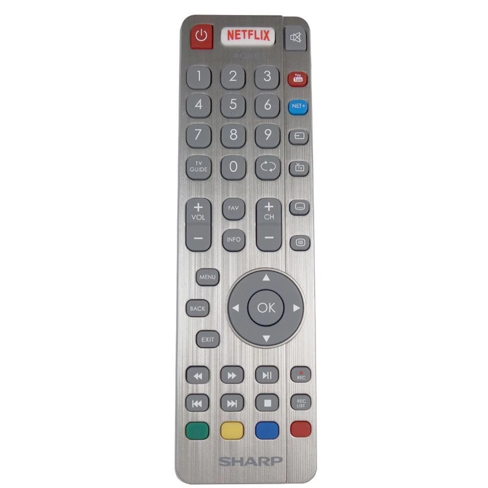 Genuine Sharp SHW/RMC/0116 / SHWRMC0116 TV Remote Control - Image 1 of 1