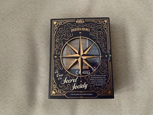 The Case of The Secret Society Sherlock Holmes Themed Block Puzzle BNIB Sealed - Picture 1 of 3
