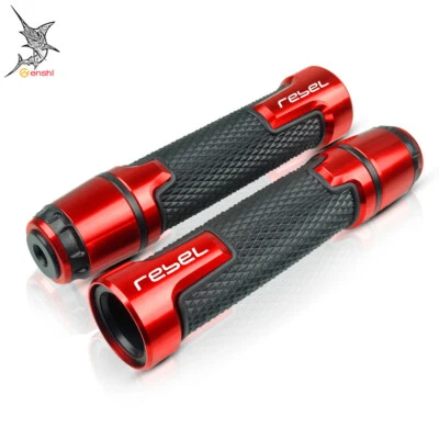 Manillar CNC para Honda CMX 500 Rebel 300 Rebel500 empuñaduras gel de goma Foto 1 de 4