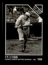 1991 Conlon Collection TSN Ty Cobb   Philadelphia Athletics Baseball Card