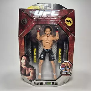 Figura de acción Jakks Pacific UFC 84 2010 serie 4 Wanderlei Silva - nueva en caja sin usar, en caja - Imagen 1 de 6