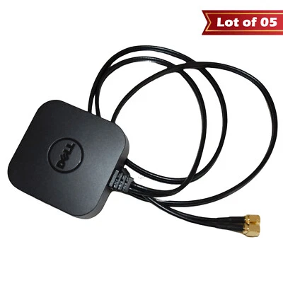 Lotto 5 Kit Adattatore Cavo Antenna Esterno Rete Dell WiFi Wireless - 3TJ9N - Immagine 1 di 4