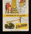 1960s D-Tec Utilities Dealers Truck Equipment Shreveport Baton Rouge New Orleans