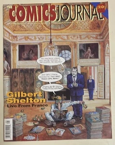 THE COMICS JOURNAL #187 (MAY 1996) GIL KANE, GILBERT SHELTON, VERY FINE - Picture 1 of 1