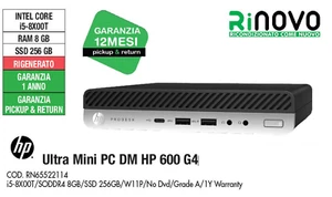 HP 600 G4 Ultra Mini PC I5 8gen 8GB RAM 256GB SSD Windows 11 1 Jahr Garantie - Bild 1 von 5