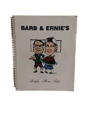 Barb & Ernie's Simply Home Style Cookbook Old Country Inn Edmonton Alberta