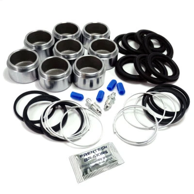 For Jaguar XJS (1975-1993) 2x Front Brake Caliper Repair Kits & Pistons - Image 1 of 4