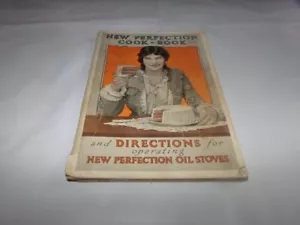 Estufas de aceite Perfection vintage instrucciones y libro de cocina postres enlatado decapado - Imagen 1 de 18