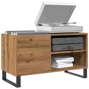 Record Cabinet Artisan Oak 84.5x38x48 cm Engineered Wood vidaXL - Picture 1 of 10