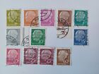 Briefmarken BRD 1954 Theodor Heuss gestempelt