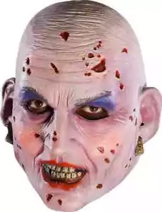 Miss Undead 3/4 Vinyl Mask Zombie Girl Lady Halloween Adult Costume Accessory - Picture 1 of 1
