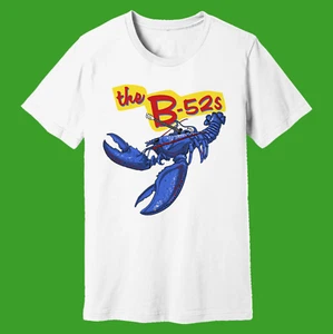 The B-52's Band Grafik T-Shirt Kurzarm alle Größen S-5XL weiß 2F595 - Bild 1 von 3