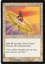 Nova Cleric *PLAYSET* Magic MtG x4 Onslaught SP