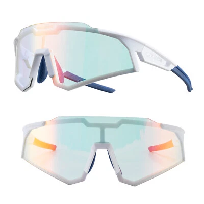 ROCKBROS Sonnenbrille Sportbrille Polarisierte Photochrome Fahrradbrille UV400 - Bild 1 von 4