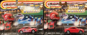 (2) Majorette Speed Wheelers #29 Turbo Diecast Car& Helmet W/error Missing Print - Picture 1 of 4