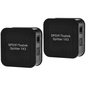 2 stücke Portable 1 in 3 out SPDIF / Toslink Digital Optical Audio Splitter - Bild 1 von 11