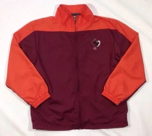 EUC Kids Pro Edge Virginia Tech Hokies Lightweight Windbreaker Jacket-size 8/10 - Picture 1 of 4