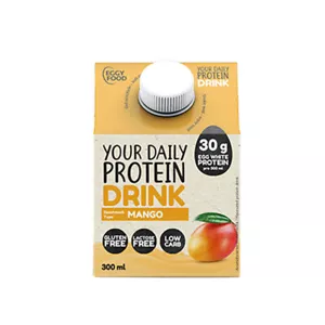 (11.06 EUR/l) Your Daily Protein 30g Egg White Drink 6 x 300ml Eiklar Liquid - Picture 1 of 6