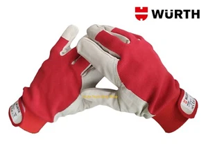 Guante de protección WÜRTH PROTECT BASIC cuero de napa de cabra talla 8M,9L,10XL mecánico - Imagen 1 de 2
