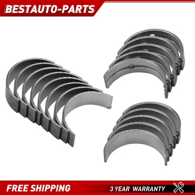 For 2012-2019 Hyundai Kia Accent Rio 1.6L DOHC Std Main Rod Bearing Sets New - Image 1 of 4