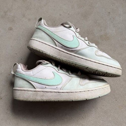 Scarpe casual Nike Court Borough Low Recraft Youth 4 5 anni donna 6 bianche come nuove