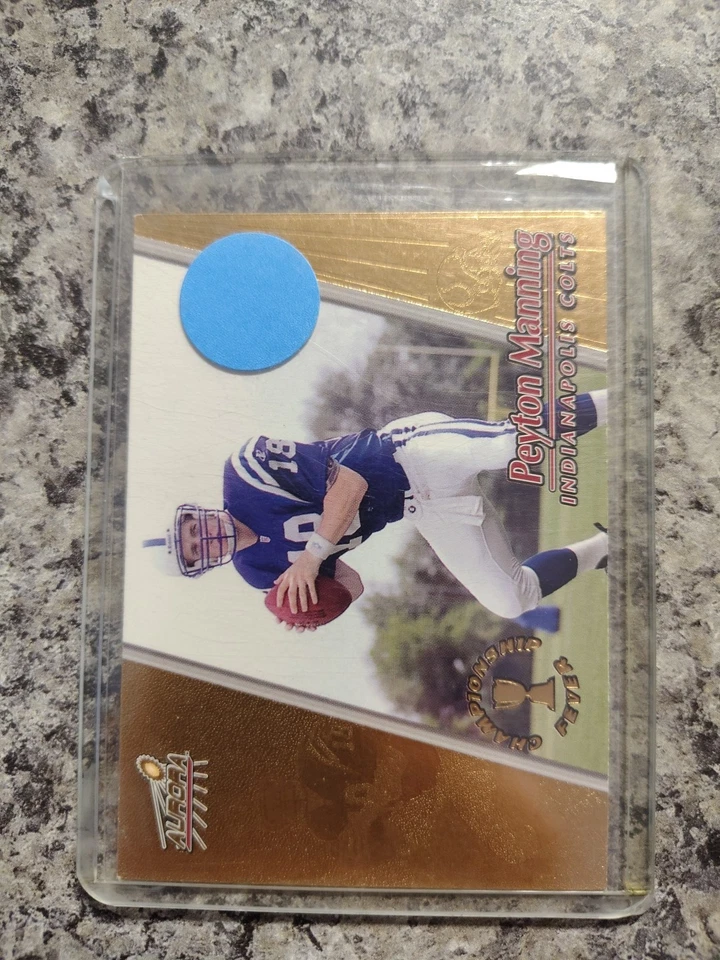 1998 Pacific Aurora - Championship Fever Peyton Manning #22 (RC) - Image 1 of 4