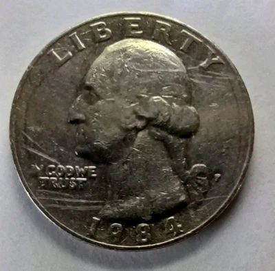 1984 P WASHINGTON QUARTER ERRORS - Image 1 of 4