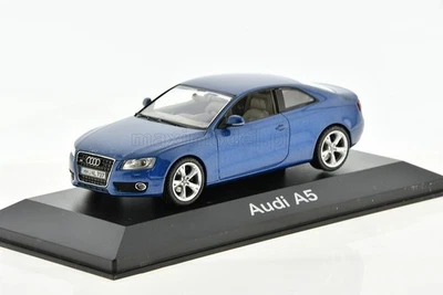 AUDI A5 3.2 Quattro Coupe Blue metallic 2007 1/43 MINICHAMPS 5010705423 - Image 1 of 4