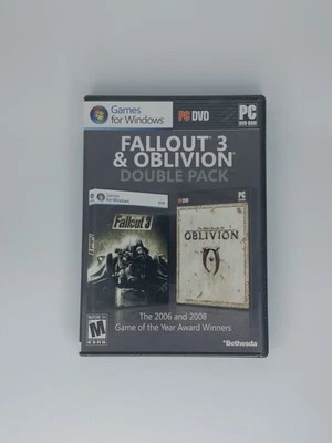 Fallout 3 & Oblivion Double Pack (PC, 2012) - Image 1 of 4