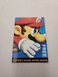 Super Mario 64 Players Guide Offer Insert Gp-nus-usa - Picture 1 of 4