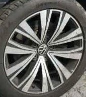 2019-2023 Volkswagen Arteon 20x8" 10 Spoke Alloy Wheel Rim OEM LKQ - Image 1 of 4