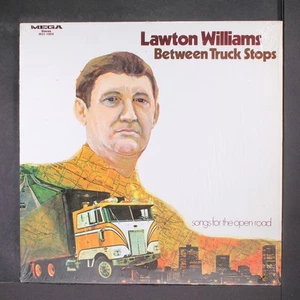 LAWTON WILLIAMS: between truck stops MEGA 12" LP 33 RPM - Picture 1 of 2