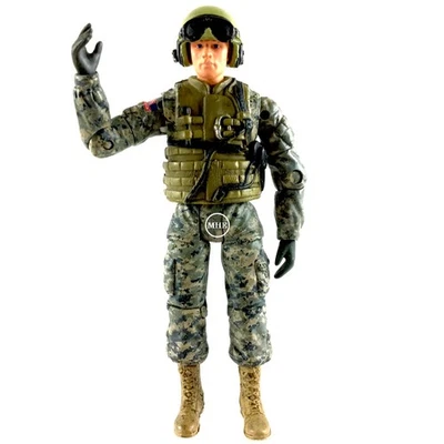 Figura Soldado Comandante de Tanque Abrams Equipo Bravo FOV Unimax Toys 1:18 Foto 1 de 4