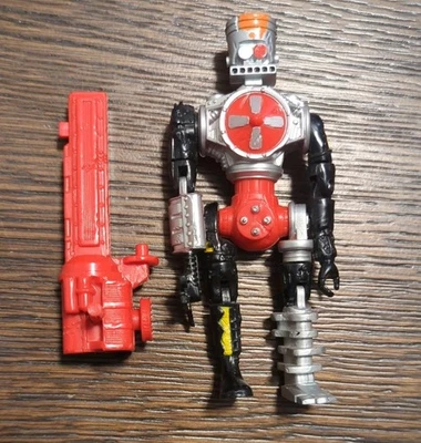 Tyco Incredible Crash Test Dummies Figure “Piston Head” Junkbot w/weapon - Image 1 of 3