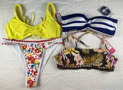 Lote de 4 trajes de baño bikini surtidos para mujer talla M Mossimo, Xhilaration Foto 1 de 4