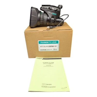 FUJINON TV LENS XT17s x 4.5BRM-K1 Display Unit Open Box - Image 1 of 4