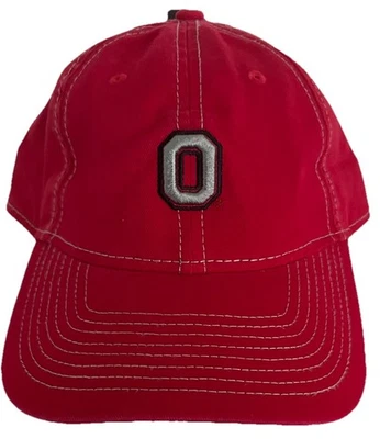 NEW Ohio State Buckeyes Colosseum Cap Adjustable Strap wBuckle Red Unisex Adult - Image 1 of 4
