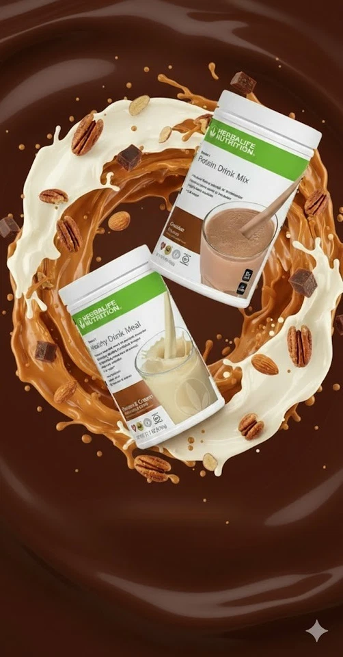 Herbalife Protein Drink Mix Chocolate Shake - 22.5 oz (1123)