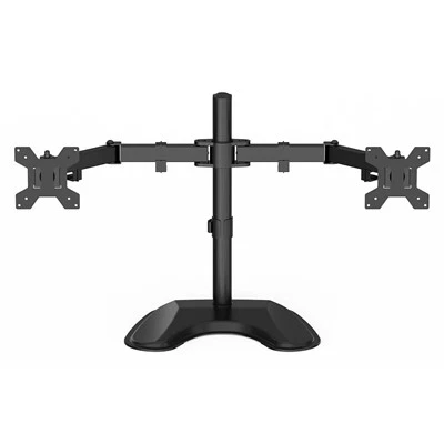 Gamemax Dual Monitor Arm Stand Lcd Desk Mount Freestanding for Two 13 " To 27 " - Image 1 of 1