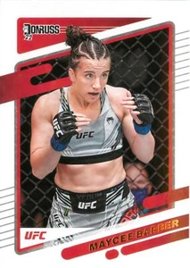 Maycee Barber 2022 Panini Donruss UFC Debut Edition 1st MMA Card #133 Flyweight - Picture 1 of 2