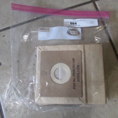 Pack of 7 Atrix Disposable Vacuum Bags - PAHLR2-15P  - New   (B 19) - Image 1 of 2